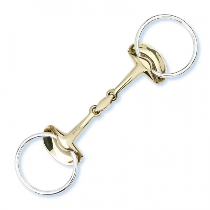 Golden Wings Tredelt bitt i gruppen Hesteutstyr / Bitt / Golden Wings hos Equinest (2262_r)