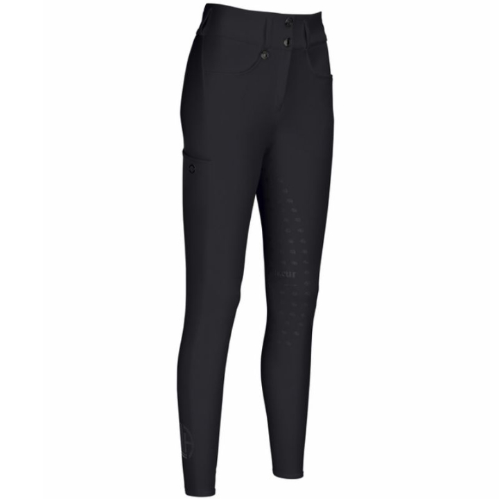 Ridebukse Amia SD GripTec FG Svart i gruppen Rideklær / Ridebukser & Ridetights / Ridebukser hos Equinest (24680548BA_r)