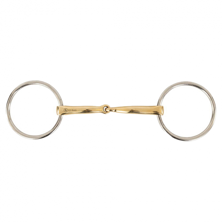 Todelt bitt med Lock Up Soft Contact Magic System 12mm i gruppen Hesteutstyr / Bitt / Trinsebitt hos Equinest (251112)