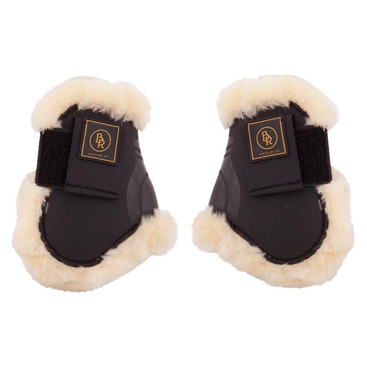 Stryksokker Snuggle Synthetic Sheepskin Svart i gruppen Hesteutstyr / Belegg & Bandasjer / Bakbeinsbelegg hos Equinest (296107BANAT)