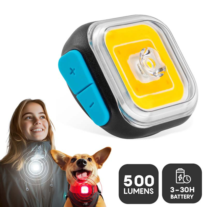 Lampe Light 01 ClipOn Svart i gruppen Rideutstyr / Reflekser hos Equinest (3003BA)