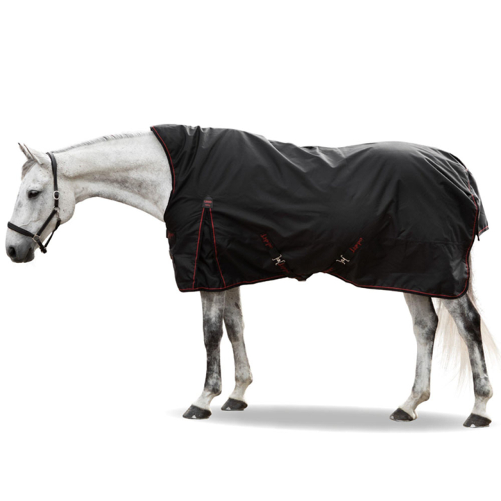 Utedekken Supreme Halvhals 1200D 100g Svart i gruppen Hestedekken / Utedekken / Overgangsdekken hos Equinest (301111BA_r)