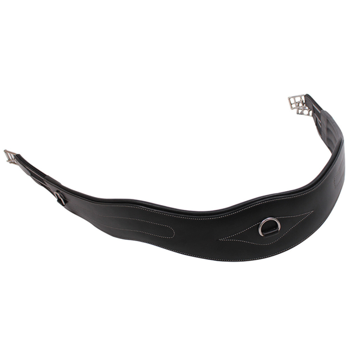 Anatomisk salgjord Luxury Stitching Svart i gruppen Hesteutstyr / Salgjorder / Allroundgjorder hos Equinest (3021ZW115BA_r)