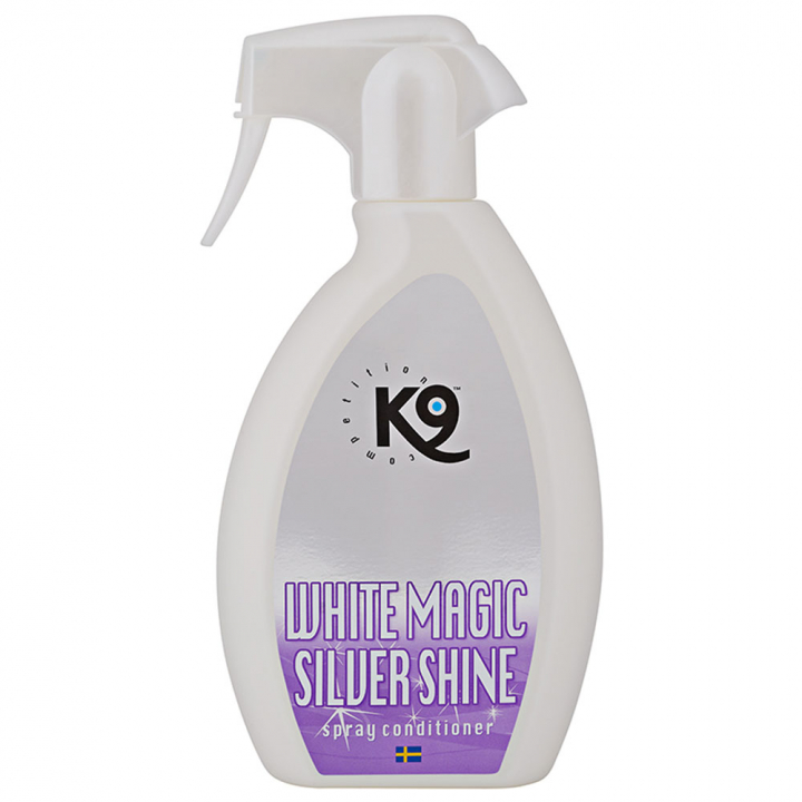 Pelsglans White Magic Sterling Silver Shine Leave In 500ml i gruppen Stell & Pleie / Pelspleie / Pelsglans hos Equinest (306250-500)