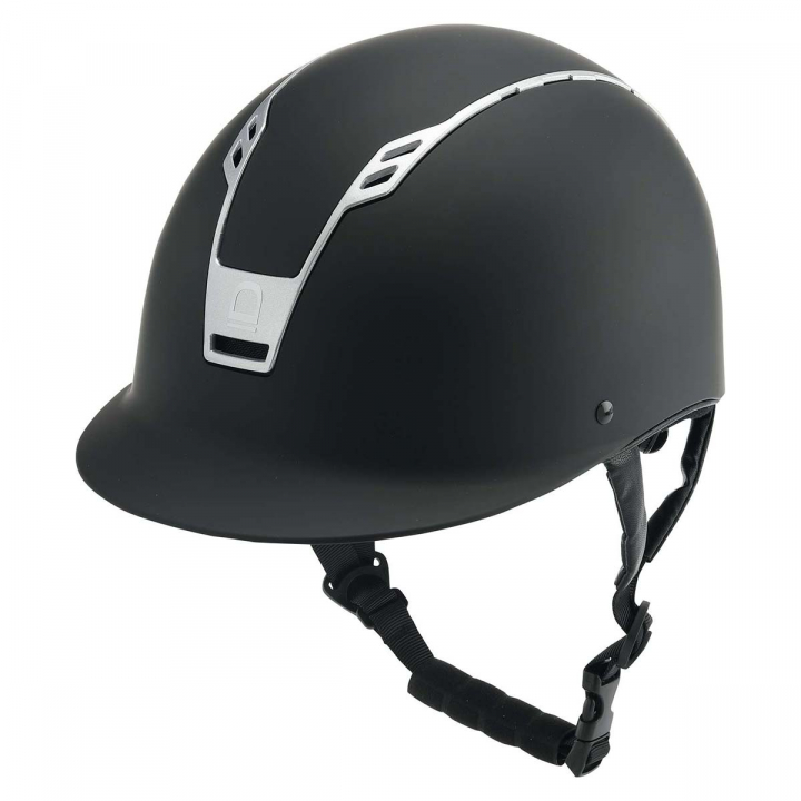 Ridehjelm Priority Matt Svart i gruppen Rideutstyr / Ridehjelmer / Standardskjerm hos Equinest (30810Sv_r)