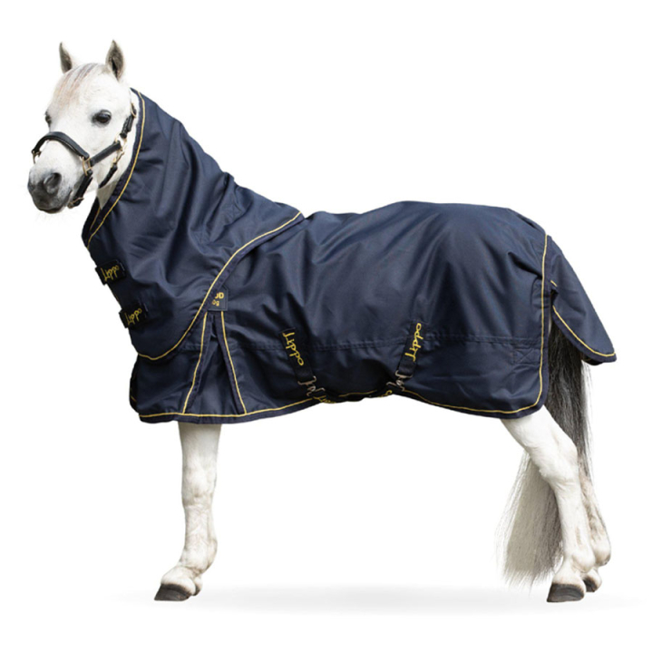 Regndekken Miniature Basic Plus 600D 50g Marineblå i gruppen Hestedekken / Utedekken / Regndekken hos Equinest (310265NA_r)
