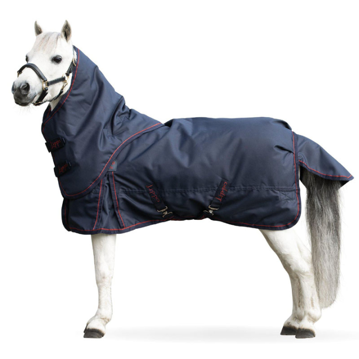 Utedekken Miniature Basic Plus 600D 100g Marineblå i gruppen Hestedekken / Utedekken / Overgangsdekken hos Equinest (310465NA_r)