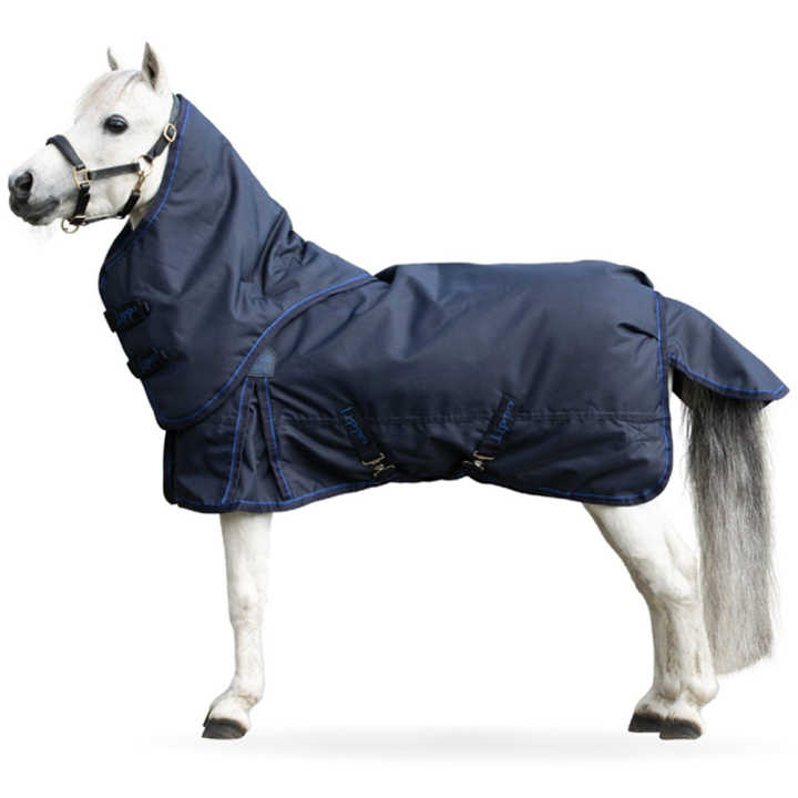 Vinterdekken Miniature Basic Plus 600D 200g Marineblå i gruppen Hestedekken / Utedekken / Vinterdekken hos Equinest (310565NA_r)