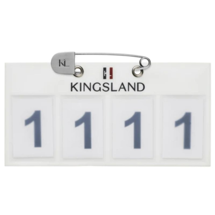 Startnummervest Classic 4-Pocket 2-pack Hvit i gruppen Hesteutstyr / Tilbehør / Nummerlapper hos Equinest (3120160001001WH)