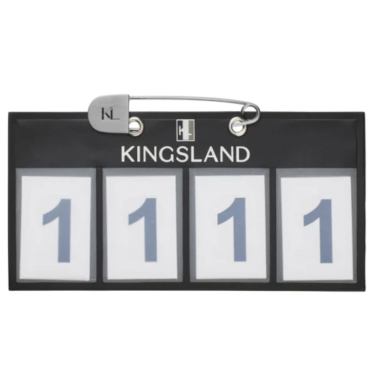 Startnummervest Classic 4-Pocket 2-pack Svart i gruppen Hesteutstyr / Tilbehør / Nummerlapper hos Equinest (3120160901001BA)