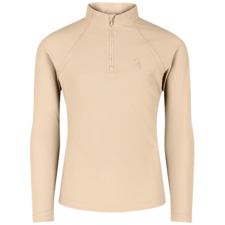 Treningstopp Barn/Junior Girl Madrid Long Sleeve Beige i gruppen Rideklær / Gensere & Hoodies hos Equinest (3201332110BE_r)