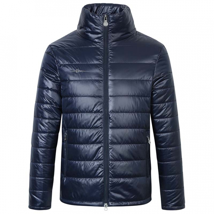 Ridejakke Herre Quiltet Marineblå i gruppen Rideklær / Jakker / Ridejakker hos Equinest (3222974Ma_r)