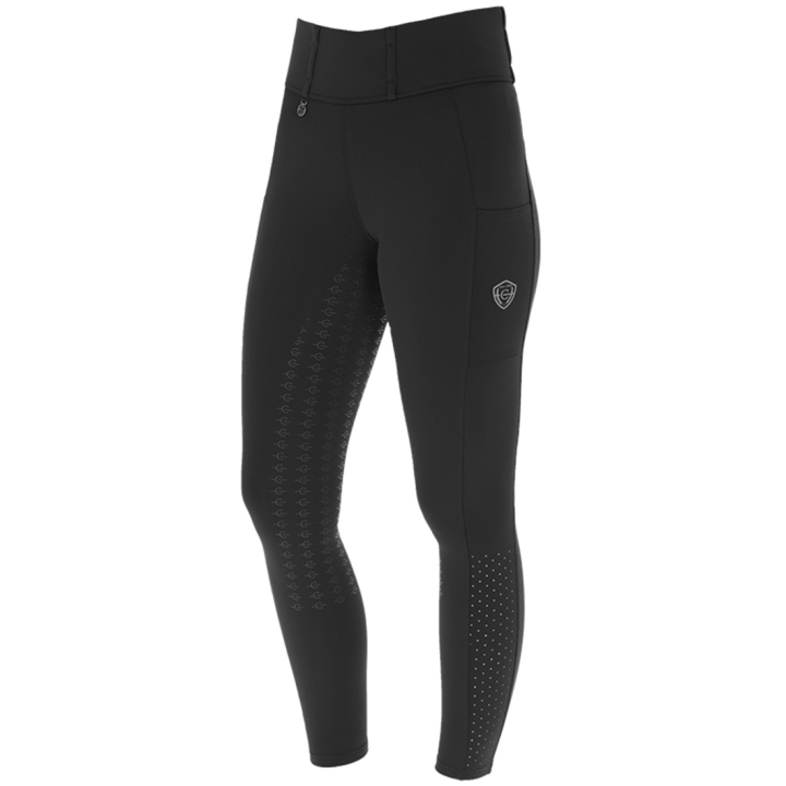 Ridetights Compression Svart i gruppen Rideklær / Ridebukser & Ridetights / Ridetights & Rideleggings hos Equinest (3229509BA_r)