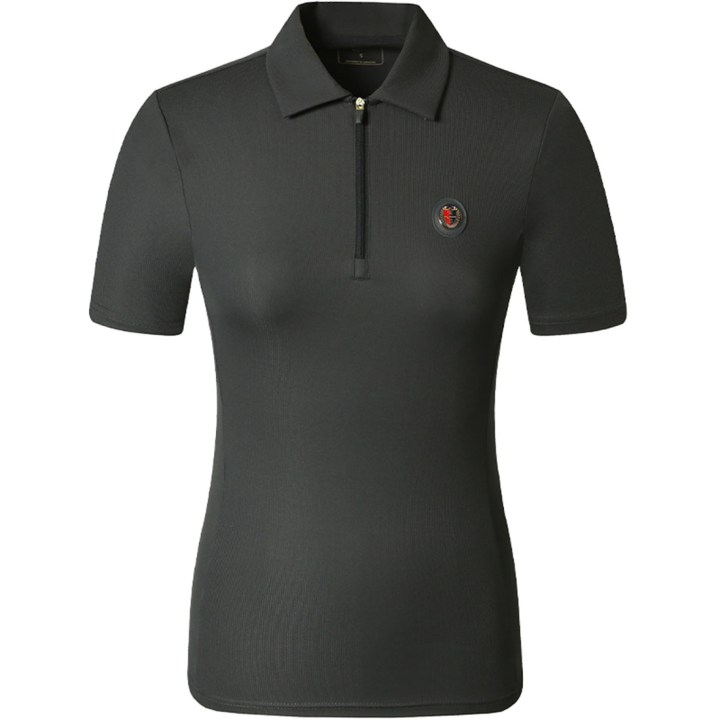 T-skjorte Anniversary 1/2 Zip Grå i gruppen Rideklær / Ridetopper & T-skjorter / T-skjorter hos Equinest (3230030GR_r)