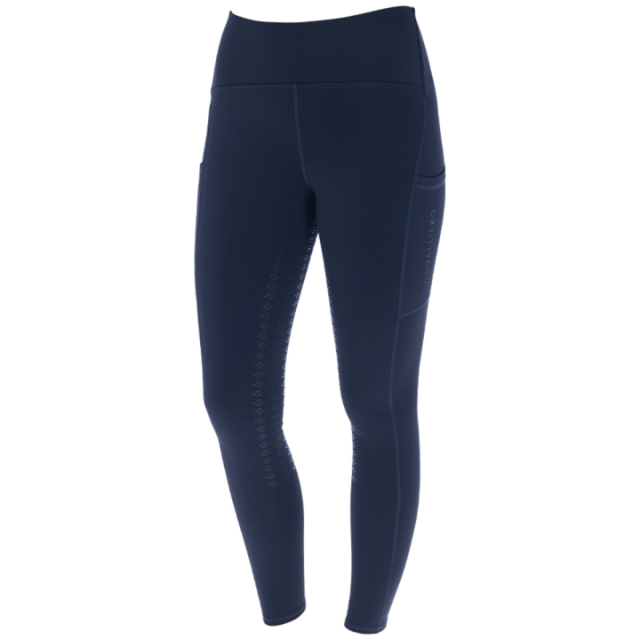 Vinterridetights Grip Helskinn Marineblå i gruppen Rideklær / Ridebukser & Ridetights / Ridetights & Rideleggings hos Equinest (3230922nan_r)