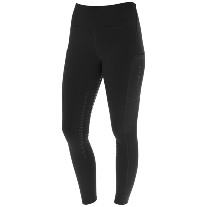 Vinterridetights Grip Helskinn Svart i gruppen Rideklær / Ridebukser & Ridetights / Vinter- & Thermoridebukser hos Equinest (3230933BA_r)