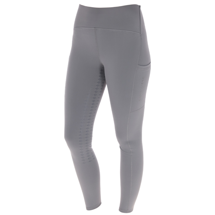 Vinterridetights Grip Helskinn Grå i gruppen Rideklær / Ridebukser & Ridetights / Ridetights & Rideleggings hos Equinest (3230944GR_r)