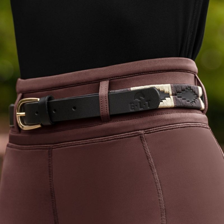 Belte Gemma Polo Brun/Beige i gruppen Rideklær / Tilbehør / Belter hos Equinest (32380597BRBR_r)