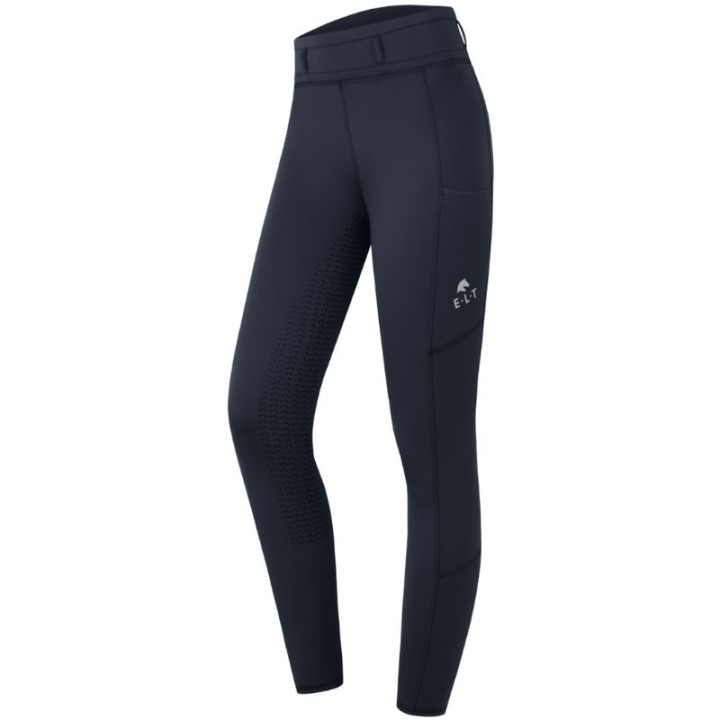 Vinterridetights Barn/Junior Ella Full Grip Marineblå i gruppen Rideklær / Ridebukser & Ridetights / Ridetights & Rideleggings hos Equinest (32424551NA_r)