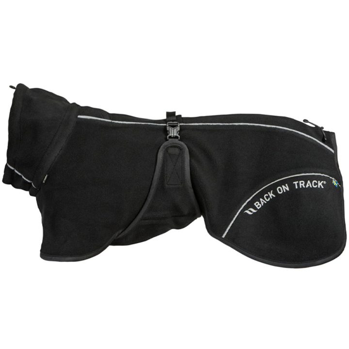 Fleecedekken Hund Bay High Tail Svart i gruppen Hund / Hundedekken hos Equinest (32439025BA_r)