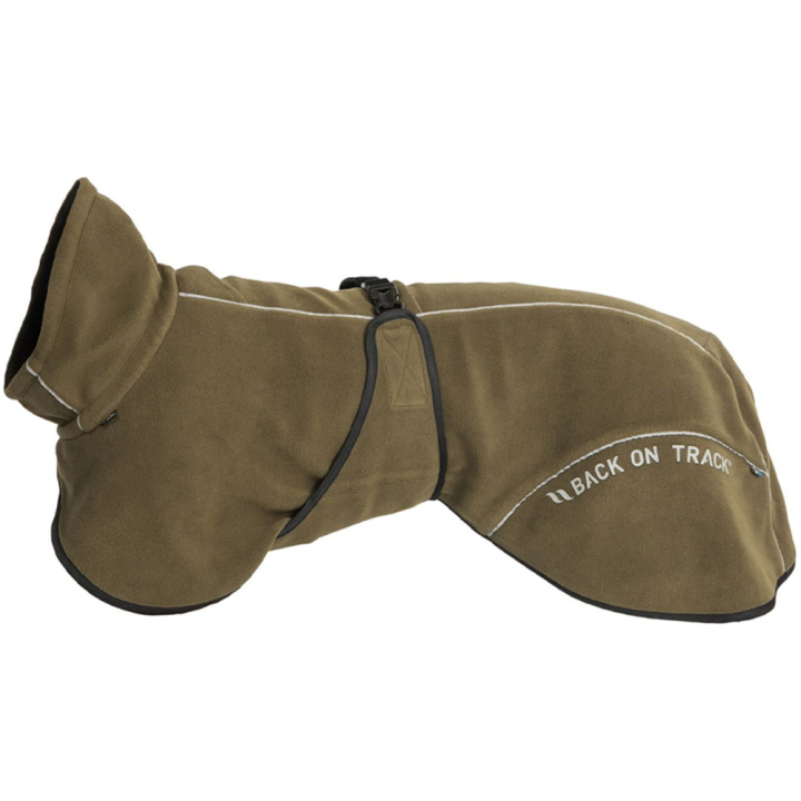 Fleecedekken Hund Bay Low Tail Olivengrønn i gruppen Hund / Hundedekken hos Equinest (32446530OGN_r)
