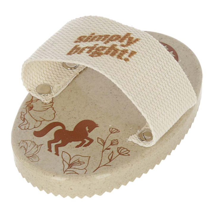 Pelsskrape WaterLily Plast Natur 13cm i gruppen Stell & Pleie / Børster / Skraper hos Equinest (3297677NE-13)