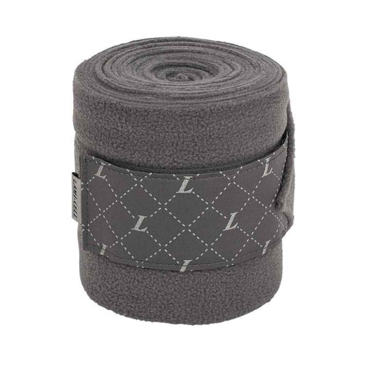 Fleecebandasjer Venus 4-pk Grå i gruppen Hesteutstyr / Belegg & Bandasjer / Bandasjer hos Equinest (339214GR)