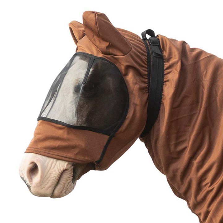 Eksemhette UV-beskyttende Brun i gruppen Fluebeskyttelse / Fluemasker hos Equinest (339800BR_r)