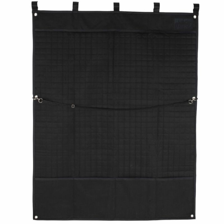Boksgardin Quilt Long Svart i gruppen Stall & Paddock / Stallutstyr / Boksgardiner & Boksstopper hos Equinest (36100040BA)
