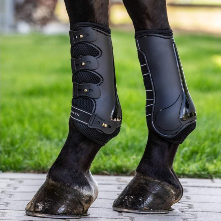 Dressurbelegg Breath Svart i gruppen Hesteutstyr / Belegg & Bandasjer / Dressur- & Treningsbelegg hos Equinest (3855901VBA_r)