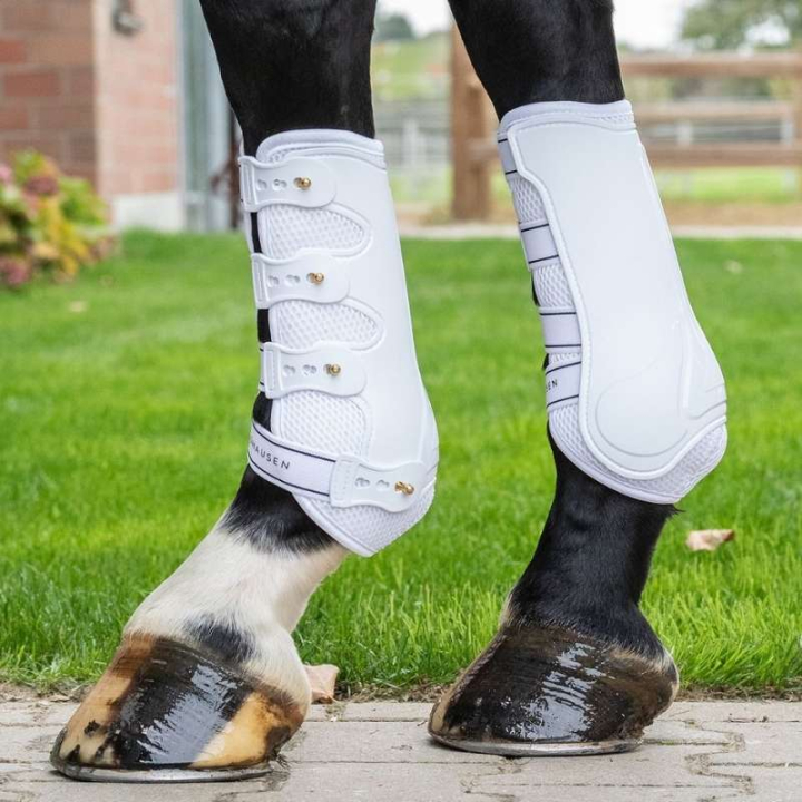 Dressurbelegg Breath Hvit i gruppen Hesteutstyr / Belegg & Bandasjer / Dressur- & Treningsbelegg hos Equinest (3855902VWH_r)