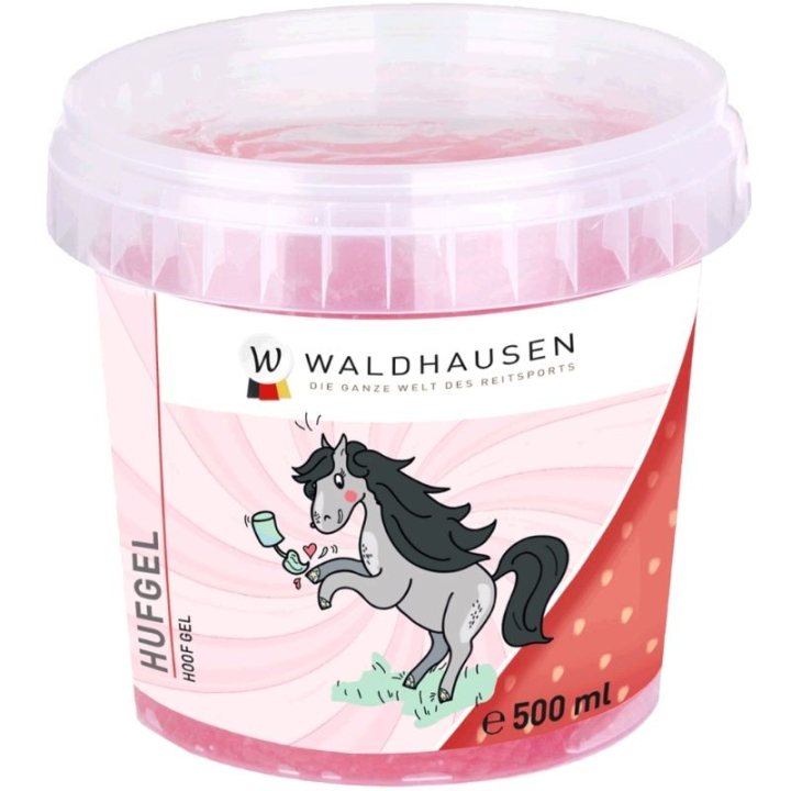 Hovgel Glitter Strawberry Vanilla Rosa 500ml i gruppen Stell & Pleie / Hovpleie hos Equinest (393600PI-500)
