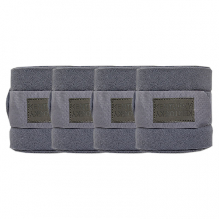 Bandasjer Polar Fleece Grå i gruppen Hesteutstyr / Belegg & Bandasjer / Bandasjer hos Equinest (42102GR)