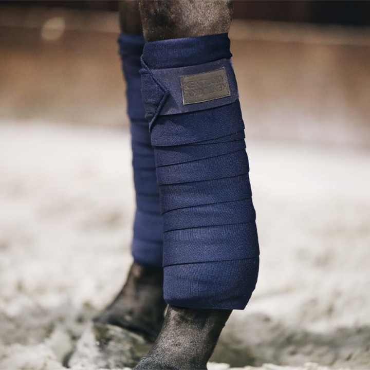 Bandasjer Repellent 2-pk Marineblå i gruppen Hesteutstyr / Belegg & Bandasjer / Bandasjer hos Equinest (4211001NA-FU)