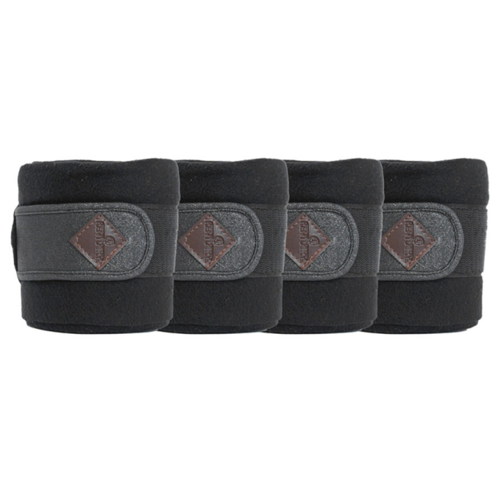 Bandasjer Polar Fleece Glitter Svart i gruppen Hesteutstyr / Belegg & Bandasjer / Bandasjer hos Equinest (42114BA)