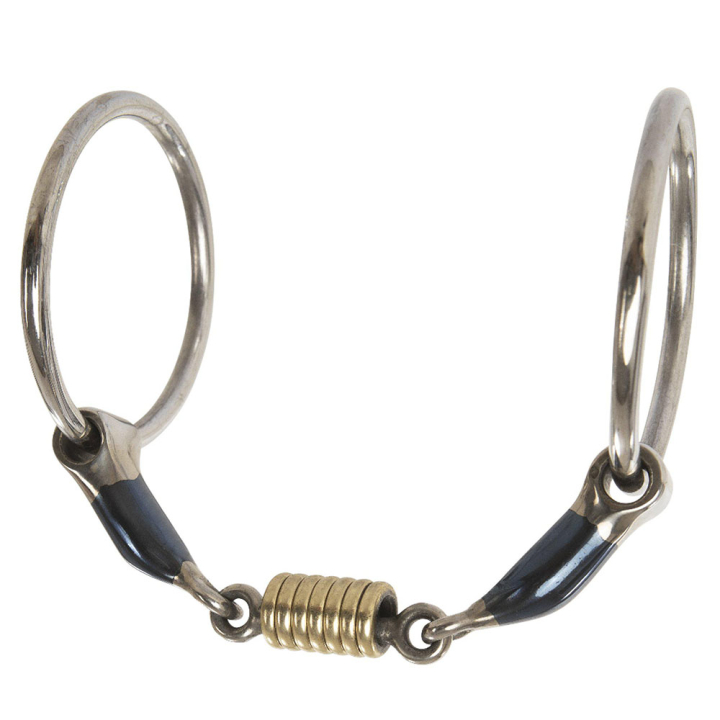 Tredelt bitt med ruller Sweet Iron i gruppen Hesteutstyr / Bitt / Trinsebitt hos Equinest (422611_r)