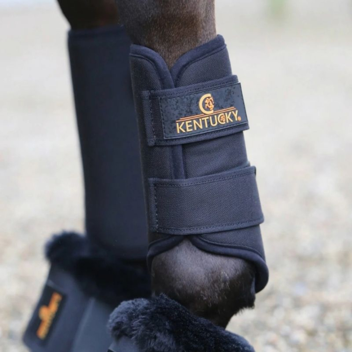 Treningsbeskyttere 3D Spacer Front Svart i gruppen Hesteutstyr / Belegg & Bandasjer / Dressur- & Treningsbelegg hos Equinest (4230601FBA_r)