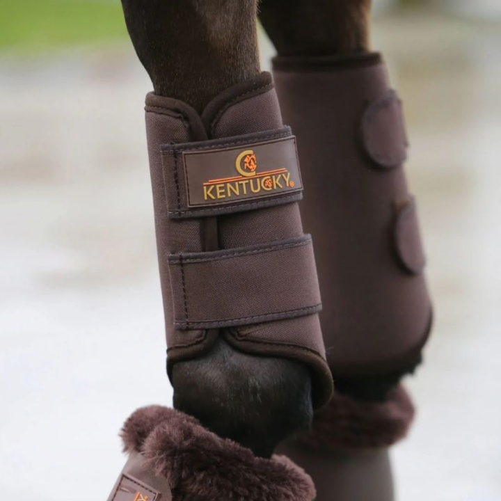 Treningsbeskyttere 3D Spacer Front Brun i gruppen Hesteutstyr / Belegg & Bandasjer / Dressur- & Treningsbelegg hos Equinest (4230605FBR_r)