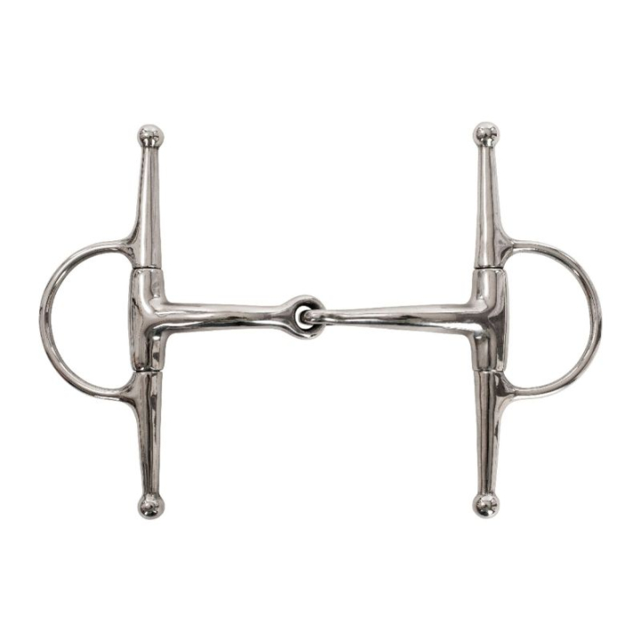 Fullsjekkbitt Todelt Curved i gruppen Hesteutstyr / Bitt / Fullsjekkbitt hos Equinest (425105_r)