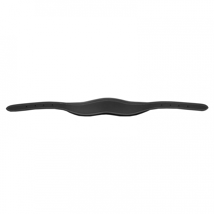 Nakkestykke Artificial Leather Anatomic Svart i gruppen Hesteutstyr / Grimer / Lærgrimer hos Equinest (4251301NECKBA)