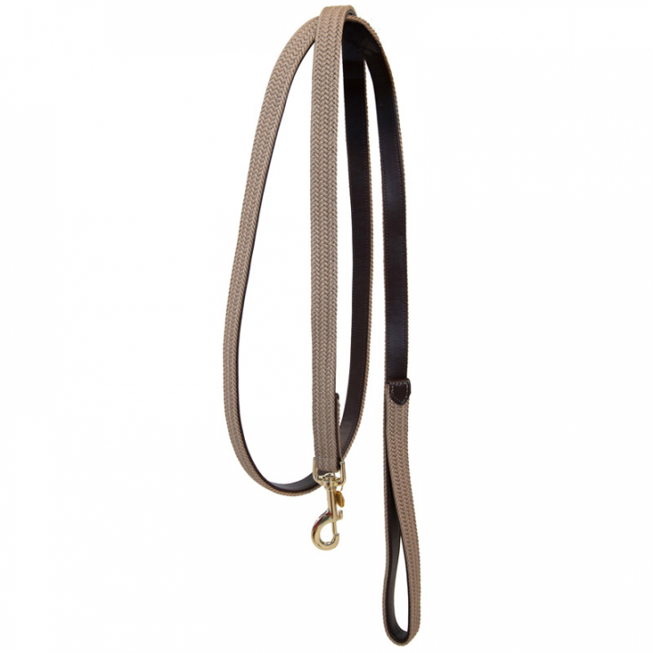 Leietau Plaited Nylon Beige i gruppen Hesteutstyr / Leietau & Transportleietau / Bomull- & Nylonleietau hos Equinest (425183202BE)