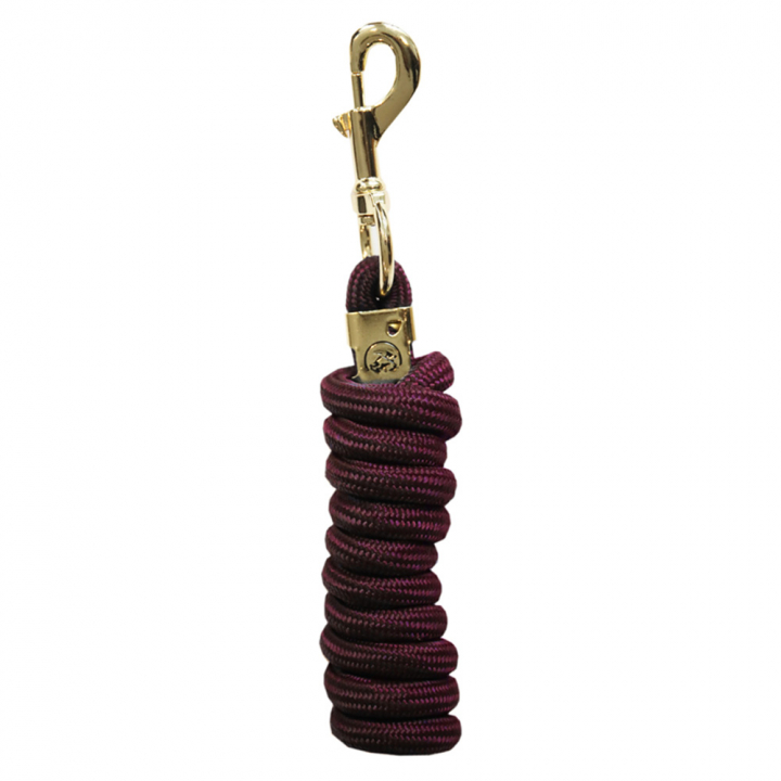 Leietau Basic Vinrød i gruppen Hesteutstyr / Leietau & Transportleietau / Bomull- & Nylonleietau hos Equinest (4253517200WN)