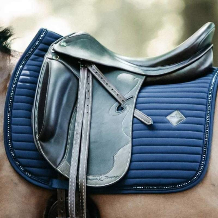Dressursjabrak Pearls Marineblå i gruppen Hesteutstyr / Sjabraker / Dressursjabraker hos Equinest (42572Ma_r)