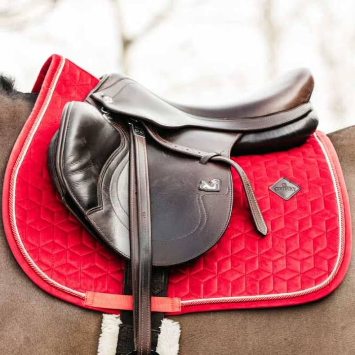 Allroundsjabrak Velvet Rød i gruppen Hesteutstyr / Sjabraker / Allround & Sprangsjabraker hos Equinest (4257913RE)