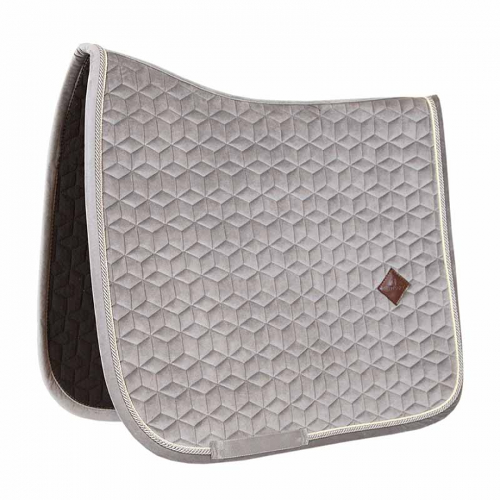 Dressursjabrak Basic Velvet Beige i gruppen Hesteutstyr / Sjabraker / Dressursjabraker hos Equinest (42589DrBe_r)