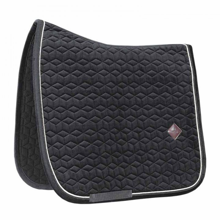 Dressursjabrak Basic Velvet Svart i gruppen Hesteutstyr / Sjabraker / Dressursjabraker hos Equinest (42589DrSv_r)