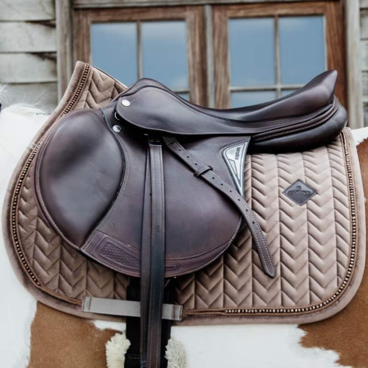 Sjabrak Velvet Pearls Beige i gruppen Hesteutstyr / Sjabraker / Allround & Sprangsjabraker hos Equinest (42590Be_r)