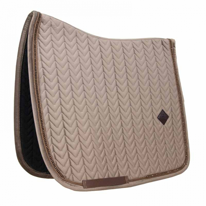 Dressursjabrak Velvet Pearls Beige i gruppen Hesteutstyr / Sjabraker / Dressursjabraker hos Equinest (42590DrBe_r)