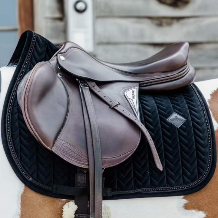 Sjakbrak Velvet Pearls Svart i gruppen Hesteutstyr / Sjabraker / Allround & Sprangsjabraker hos Equinest (42590Sv_r)