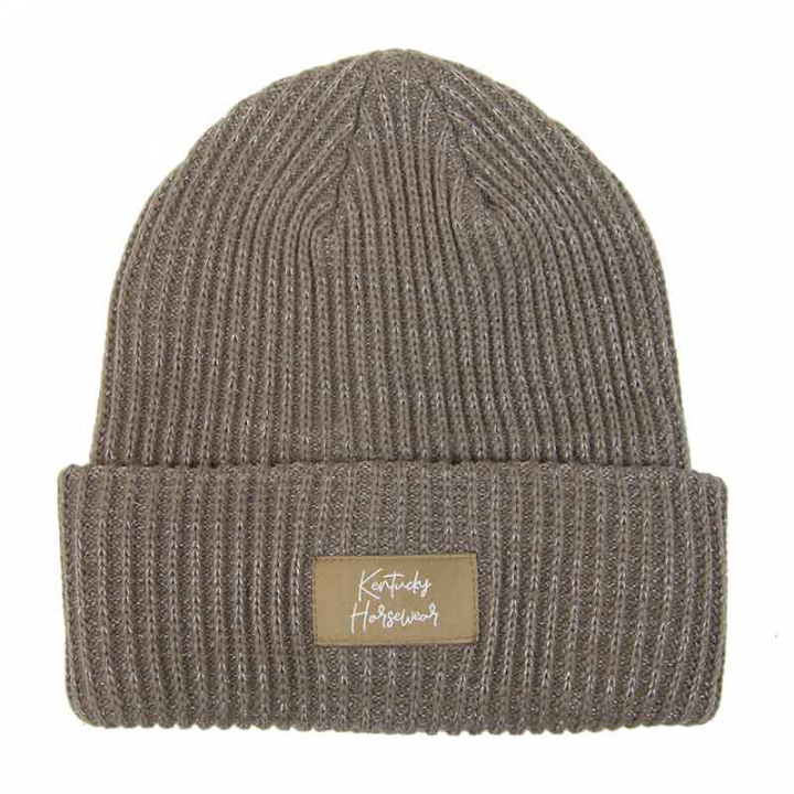 Lue Beanie Glitter Beige i gruppen Rideklær / Luer & Kaps / Luer hos Equinest (42591BE)